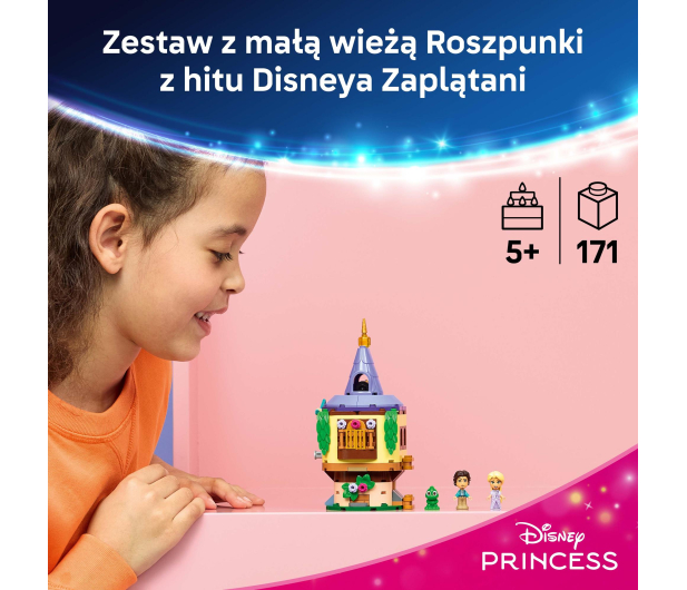 LEGO DISNEY 43294 Mała wieża Roszpunki - 1529801 - zdjęcie 4